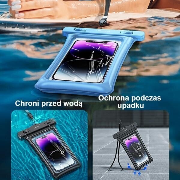 Usams Waterproof YD011 цена и информация | Telefonide kaitsekaaned ja -ümbrised | hansapost.ee