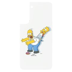 Panel Samsung GP-TOU021HOXYW do etui Frame Cover do Galaxy S22 Simpsons Homer biały|white цена и информация | Чехлы для телефонов | hansapost.ee