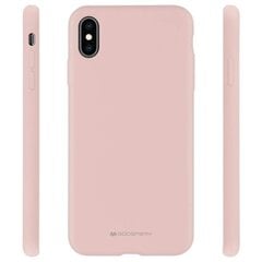 Mercury Silicone Samsung S20 FE G780 różowo-piaskowy|pink sand цена и информация | Чехлы для телефонов | hansapost.ee