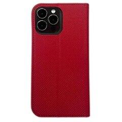 Etui Smart Magnet book iPhone 15 6,1" czerwony|red цена и информация | Чехлы для телефонов | hansapost.ee