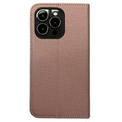 Etui Smart Magnet book iPhone 15 6,1" różowo złoty|rose gold цена и информация | Чехлы для телефонов | hansapost.ee