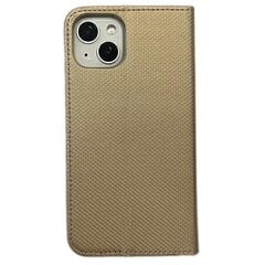 Etui Smart Magnet book iPhone 15 6,1" złoty|gold цена и информация | Чехлы для телефонов | hansapost.ee