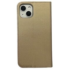 Etui Smart Magnet book iPhone 15 Plus 6.7" złoty|gold цена и информация | Чехлы для телефонов | hansapost.ee