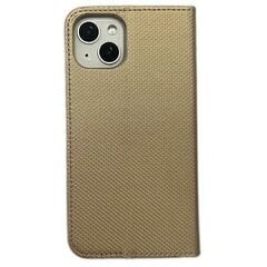 Etui Smart Magnet book iPhone 15 Pro 6.1" złoty|gold цена и информация | Чехлы для телефонов | hansapost.ee