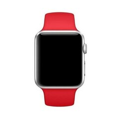 Mercury pasek Silicon Apple Watch 38|40| 41 mm czerwony|red цена и информация | Аксессуары для смарт-часов и браслетов | hansapost.ee