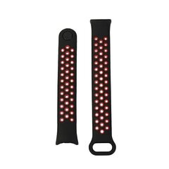 Beline pasek Mi Band 8 design czarno-czerwony |black-red цена и информация | Аксессуары для смарт-часов и браслетов | hansapost.ee