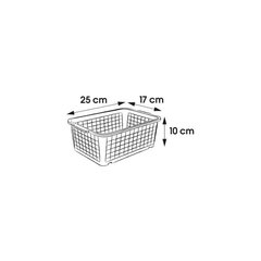 Hoiukarp, 25x17x10cm hind ja info | Hoiukastid ja korvid | hansapost.ee