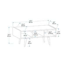 Kohvilaud, Asir, pruun price and information | Coffee tables | hansapost.ee