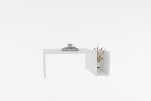 Kohvilaud, Asir, 86,8x32,4x50 cm, valge price and information | Coffee tables | hansapost.ee