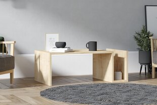 Kohvilaud, Asir, 86,8x32,4x50 cm, beež price and information | Coffee tables | hansapost.ee