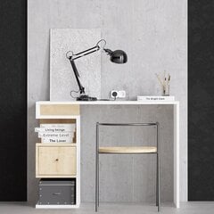 Kirjutuslaud Asir, 100x74x45 cm, valge/pruun price and information | Computer desks, writing desks | hansapost.ee