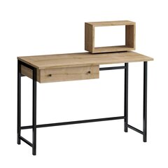 Kirjutuslaud Asir, 100x74x45 cm, must/pruun price and information | Computer desks, writing desks | hansapost.ee