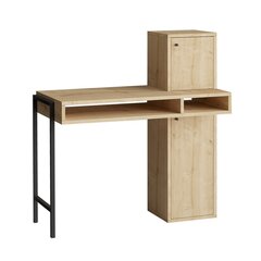 Kirjutuslaud Asir, 102x106x45 cm, must/pruun price and information | Computer desks, writing desks | hansapost.ee