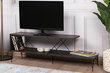 TV alus Asir, 120x40x30cm, tumepruun цена и информация | Televiisori alused | hansapost.ee