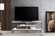 TV alus Asir, 120x44,5x30cm, valge hind ja info | Televiisori alused | hansapost.ee