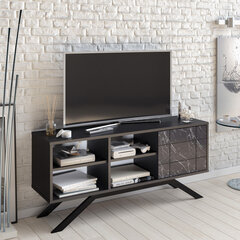 TV alus Asir, 130x38,6x58,6 cm, must hind ja info | Televiisori alused | hansapost.ee