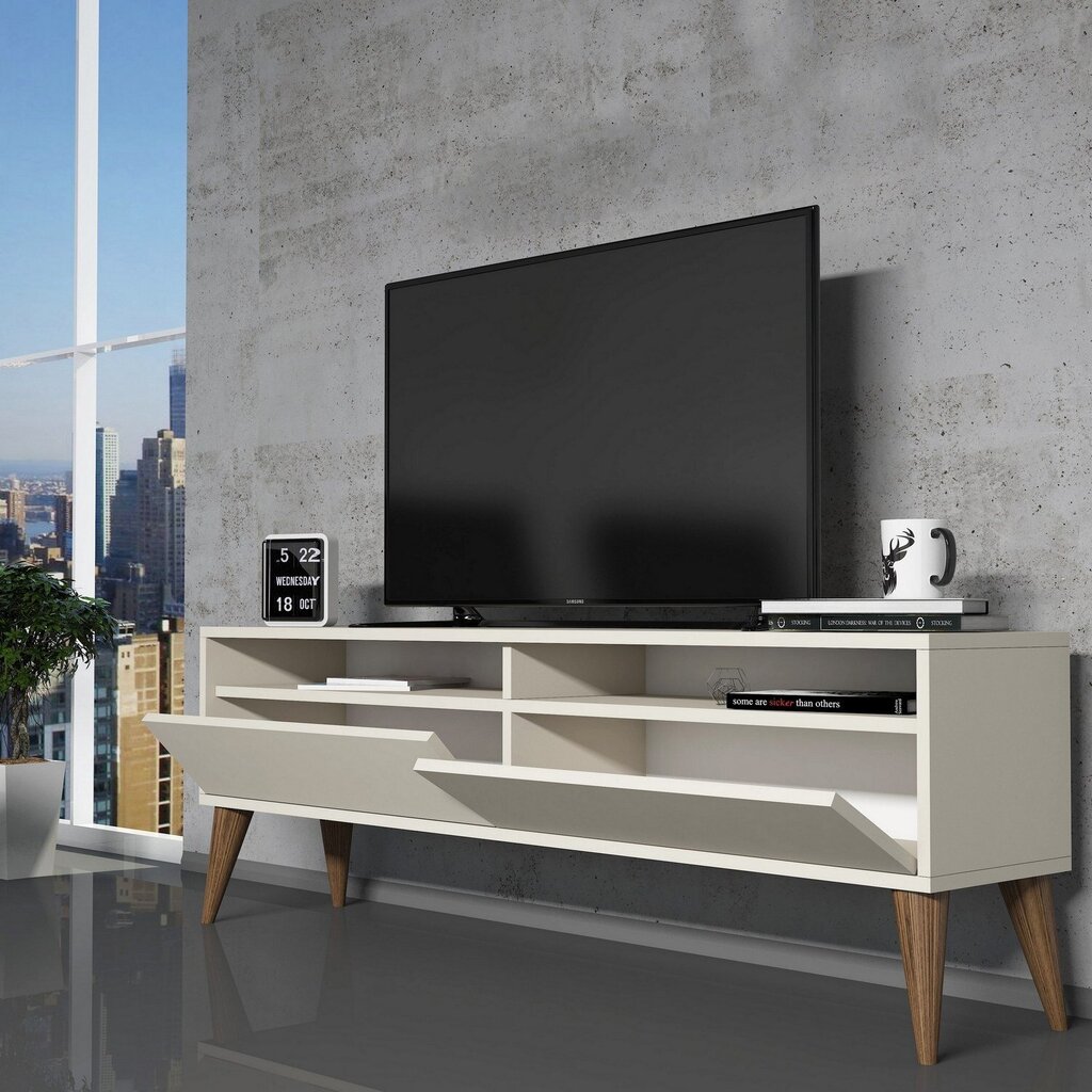 TV-alus Asir, 150x30x50 cm, beež price and information | Televiisori alused | hansapost.ee