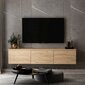 TV alus Asir, 160x35x32 cm, pruun цена и информация | Televiisori alused | hansapost.ee