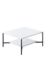 Kohvilaud, Asir, 80 x 80 x 40 cm, valge price and information | Coffee tables | hansapost.ee