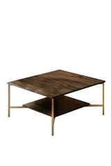 Kohvilaud, Asir, 80 x 80 x 40 cm, pruun price and information | Coffee tables | hansapost.ee