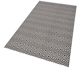 Vaip NORTHRUGS Meadow Karo Black, 140x200 cm price and information | Vaibad | hansapost.ee