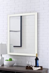 Dekoratyvinis veidrodis Framed - White цена и информация | Подвесные зеркала | hansapost.ee