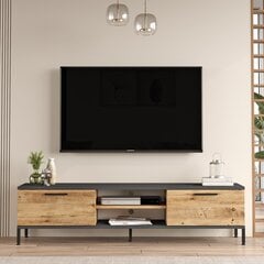 TV alus Asir, 160x39,1x35cm, beež/hall price and information | Television bases | hansapost.ee