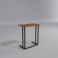 Külglaud Asir, 60x73x40 cm, must/tume pruun price and information | Coffee tables | hansapost.ee