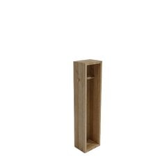 Vannitoa Kapp Asir, 25x100x9 cm, pruun price and information | Bathroom cabinets | hansapost.ee