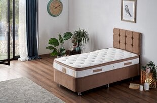 Madrats Asir, 90x200 cm, valge/pruun price and information | Mattresses | hansapost.ee