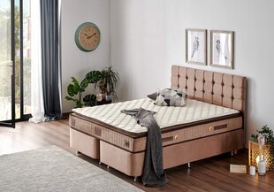 Madrats Asir, 140x200 cm, valge/pruun price and information | Mattresses | hansapost.ee