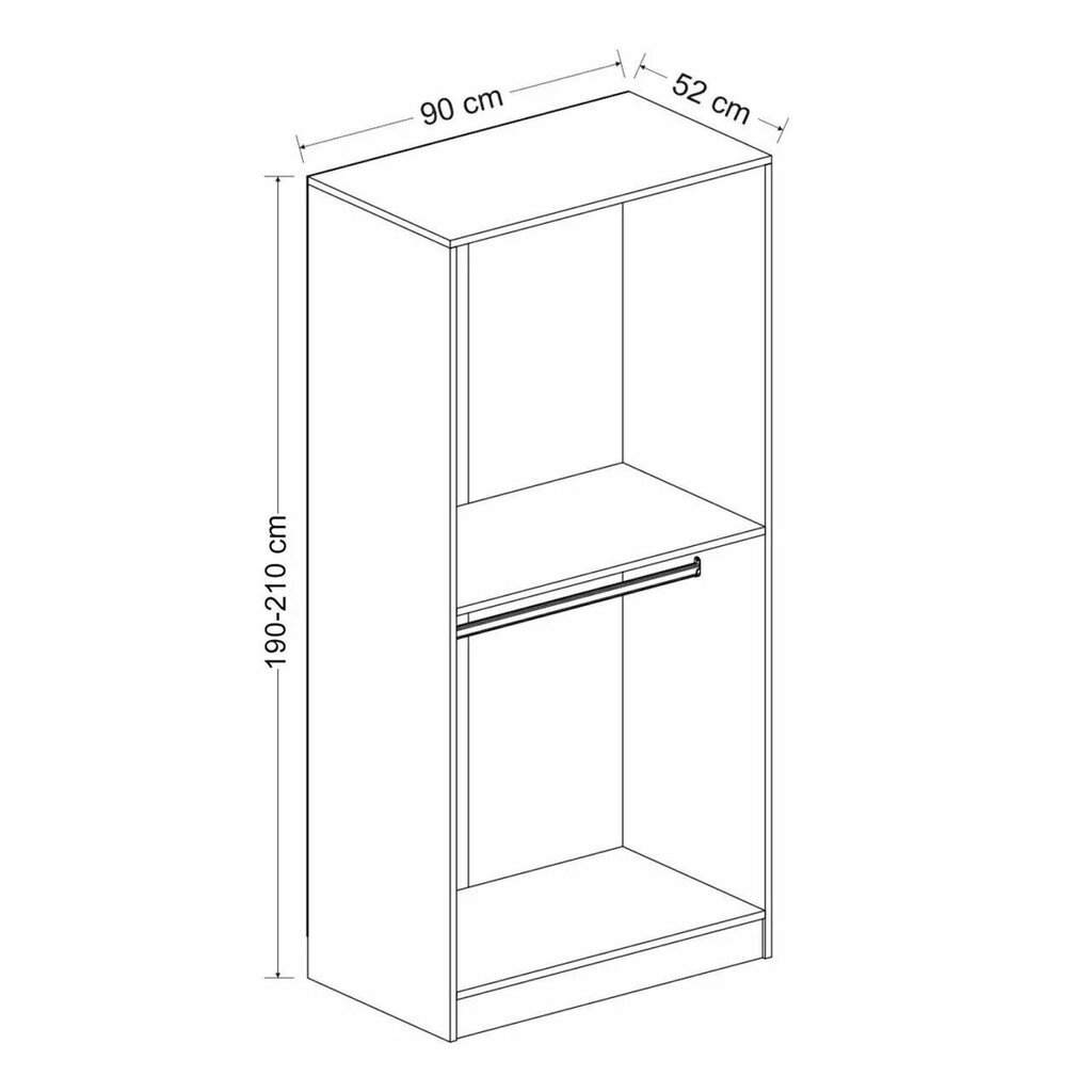 Kapp Kalune Design Kale Glass, valge/must hind ja info | Kapid | hansapost.ee