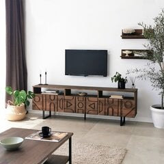 Tv alus Asir, 170x40x30cm, tumepruun hind ja info | Televiisori alused | hansapost.ee