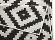 Vaip NORTHRUGS Twin Malta Black Cream, 80x350 cm hind ja info | Vaibad | hansapost.ee