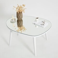 Kohvilaud Asir, 75x38x55cm, valge price and information | Coffee tables | hansapost.ee