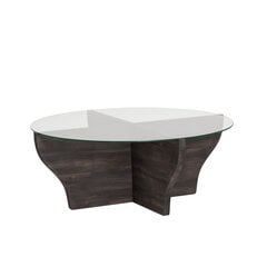 Kohvilaud Asir, 92x36x92cm, tumepruun price and information | Coffee tables | hansapost.ee