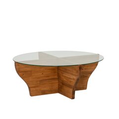 Kohvilaud Asir, 92x36x92cm, pruun price and information | Coffee tables | hansapost.ee