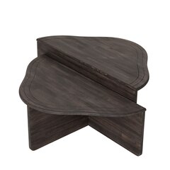 Kohvilaud Asir, 90x40x45cm, tumepruun price and information | Coffee tables | hansapost.ee