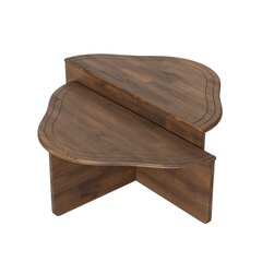 Kohvilaud Asir, 90x40x45cm, tumepruun price and information | Coffee tables | hansapost.ee