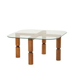 Kohvilaud Asir, 80x40x80cm, pruun price and information | Coffee tables | hansapost.ee