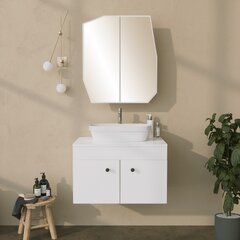 Vannitoa kapp Asir, 12x45x50cm, valge price and information | Bathroom cabinets | hansapost.ee