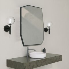 Peegel Asir, 2x60x70cm, must price and information | Bathroom mirrors | hansapost.ee