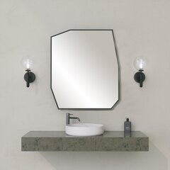 Peegel Asir, 2x60x70cm, must price and information | Bathroom mirrors | hansapost.ee