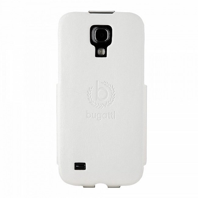 Bugatti UltraThin Flip i9195 S4 mini 08334 white цена и информация | Telefonide kaitsekaaned ja -ümbrised | hansapost.ee