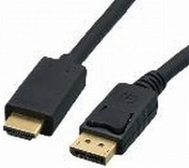 Brackton, DP/HDMI, 2 m hind ja info | Juhtmed ja kaablid | hansapost.ee