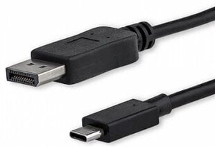 Brackton USB Type-C Male - DisplayPort Male 1.8 м 4K цена и информация | Кабели и провода | hansapost.ee