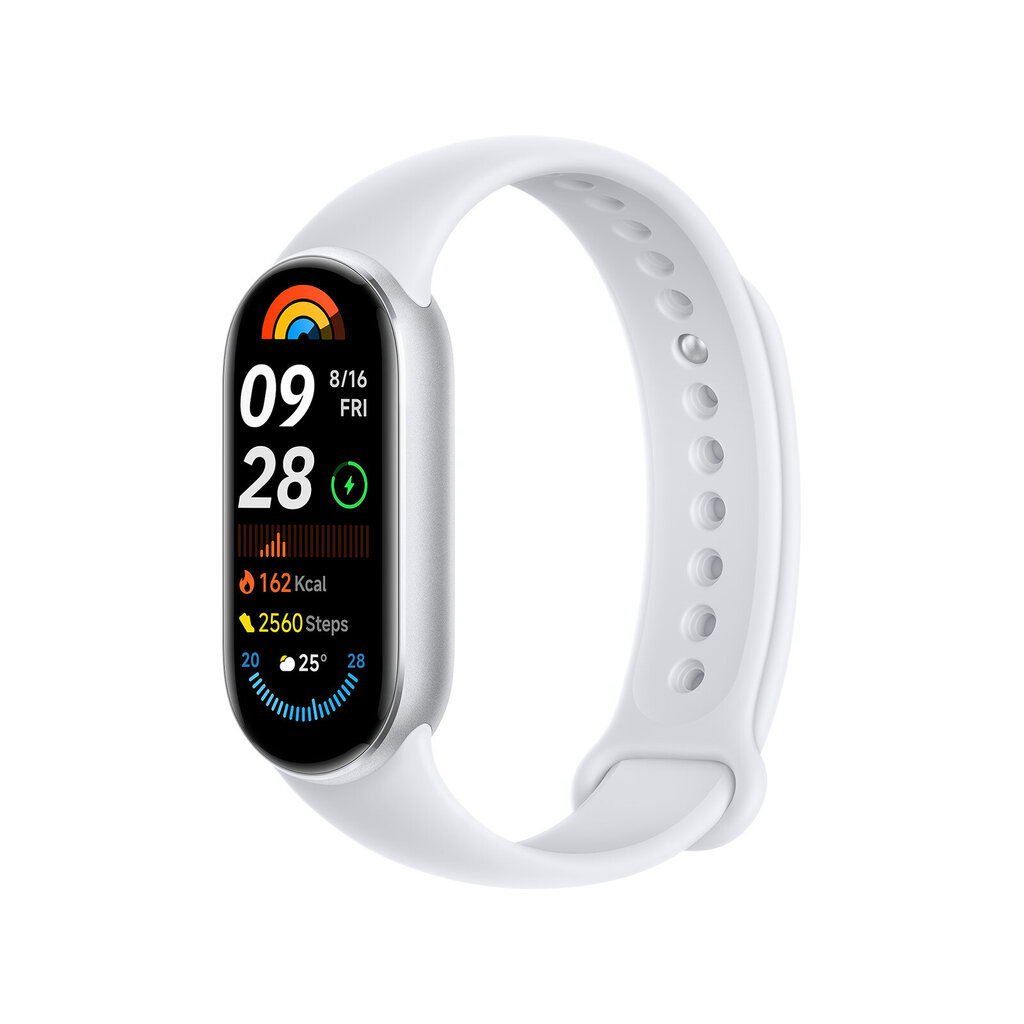 Xiaomi Smart Band 9 Glacier Silver цена и информация | Nutivõrud ja aktiivsusmonitorid | hansapost.ee