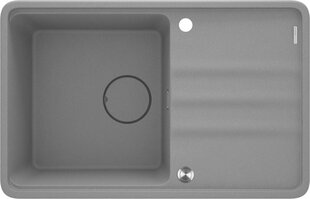 Graniidist köögivalamu Deante Momi ZKMS113, Metallic grey price and information | Bathroom sinks, washbasins | hansapost.ee