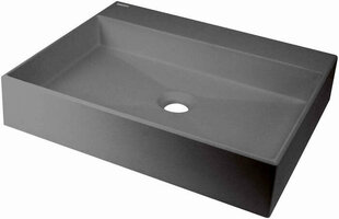 Valamu Deante Correo, CQRSU5S, Metallic grey price and information | Bathroom sinks, washbasins | hansapost.ee