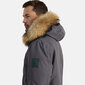 Huppa meeste talveparka naturaalkarvaga DAVID 1, 200g, tumehall цена и информация | Joped meestele | hansapost.ee